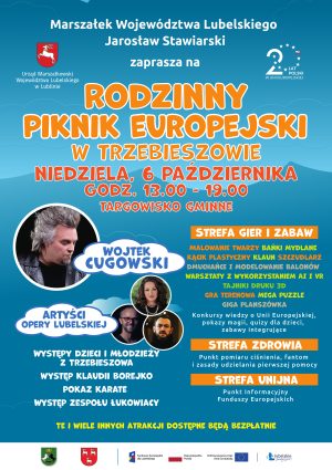 Miniaturka artykułu Rodzinny Piknik Europejski w Trzebieszowie!!!