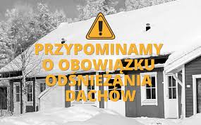 Miniaturka artykułu Apel Burmistrza Miasta Stoczek Łukowski dotyczący obowiązku odśnieżania dachów